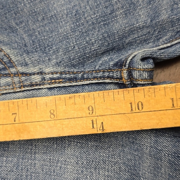 J. CREW Men's 29 X 32 Blue Slim Straight Jeans with Vintage-Inspired Wash - Picture 4 of 6